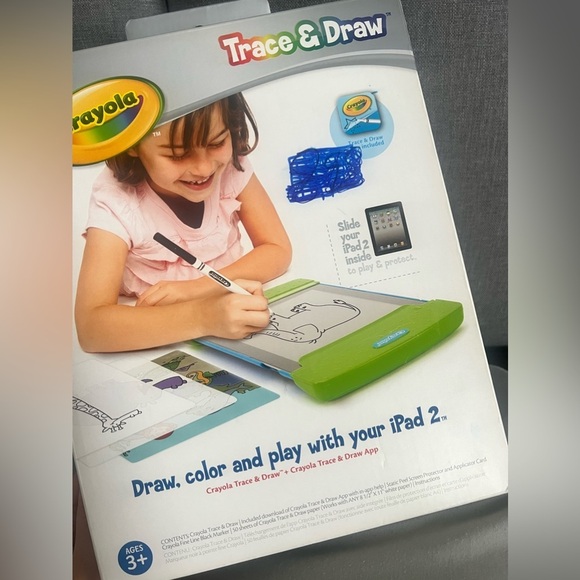 Crayola Trace & Draw. Draw color and play with your Ipad2. Slide your iPad - Picture 10 of 11